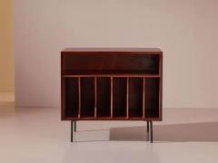  Franco Campo Carlo Graffi Campo Graffi sideboard in teak and bamboo reed weaving by Home Italy 1950s - 4002370