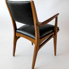  Franco Campo Carlo Graffi Italian Modern Walnut Armchair Attributed to Franco Campo Carlo Graffi - 4604871