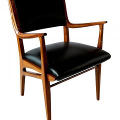  Franco Campo Carlo Graffi Italian Modern Walnut Armchair Attributed to Franco Campo Carlo Graffi - 4604874