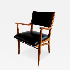  Franco Campo Carlo Graffi Italian Modern Walnut Armchair Attributed to Franco Campo Carlo Graffi - 4648281