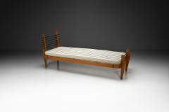  Franco Campo Carlo Graffi Striped Daybed by Franco Campo and Carlo Graffi for Home Torino Italy 1960s - 4138788