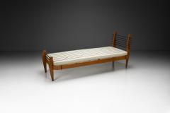 Franco Campo Carlo Graffi Striped Daybed by Franco Campo and Carlo Graffi for Home Torino Italy 1960s - 4138802