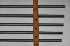  Franco Campo Carlo Graffi Striped Daybed by Franco Campo and Carlo Graffi for Home Torino Italy 1960s - 4138807