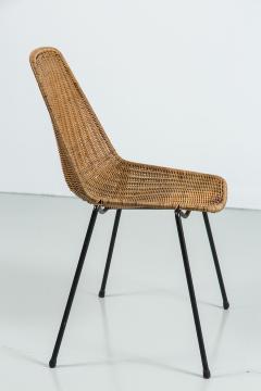  Franco Campo Carlo Graffi Wicker and Iron Chairs by Carlo Graffi et Franco Campo Ten Available  - 196925