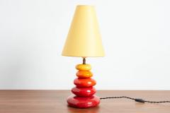  Francois Chatain FRENCH CERAMIC TABLE LAMP - 3218871