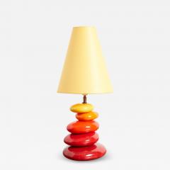  Francois Chatain FRENCH CERAMIC TABLE LAMP - 3223841