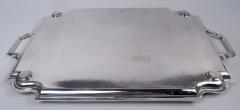  Frank Cobb Co Ltd Antique English Art Deco Sterling Silver Tea Tray 1932 - 4341170