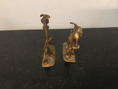  Frankart Inc THREE MODERN PAIR OF HORSE MICE AND SNAIL BOOKENDS PRICED PER PAIR - 772202