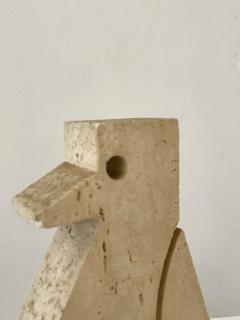  Fratelli Mannelli Penguin Travertine Sculpture by Fratelli Mannelli - 2501962