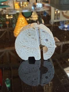  Fratelli Mannelli Set of Four Travertine Animal Sculptures by Fratelli Mannelli Italy 1970s - 4557226