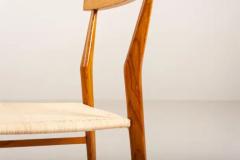  Fratelli Podest Fratelli Podest 4 Chairs Model P5 with Drawn Guinea Cane Top Chiavari 1970s - 3468982