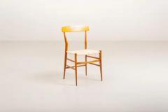  Fratelli Podest Fratelli Podest 4 Chairs Model P5 with Drawn Guinea Cane Top Chiavari 1970s - 3468990