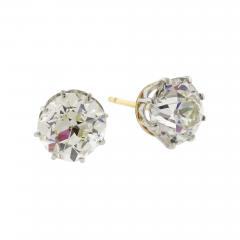  Fred Leighton 6 21 CARAT ANTIQUE OLD MINE CUT DIAMOND STUD EARRINGS - 3167648