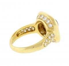  Fred of Paris FRED OF PARIS SAPPHIRE AND DIAMOND GOLD RING - 2794710