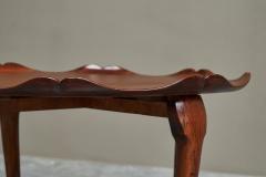  Frederick Parker Sons Frederick Parker Sons Scalloped Side Table in Solid Oak England Early 20th C - 4468851