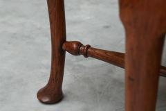 Frederick Parker Sons Frederick Parker Sons Scalloped Side Table in Solid Oak England Early 20th C - 4468852