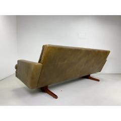  Fredrik A Kayser 1960s Fredrik Kayser Leather Sofa - 3029194