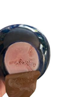  Freres Cloutier 1970s Studio Pottery ceramic vase by Cloutier brothers - 4616815