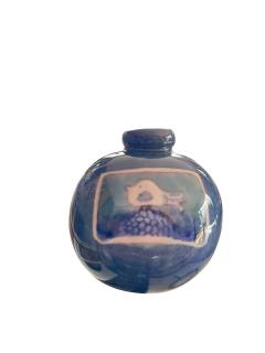  Freres Cloutier 1970s Studio Pottery ceramic vase by Cloutier brothers - 4618721