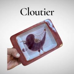  Freres Cloutier 1970s Studio pottery ceramic vide poche by By Cloutier - 4587215