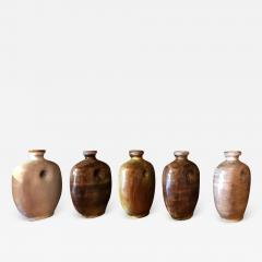  Freres Cloutier Set of Five Glazed Ceramic Gourds - 2010013