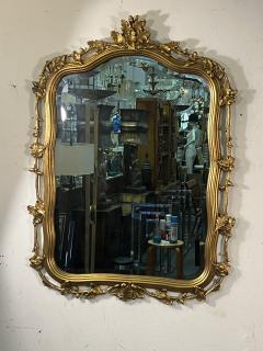  Friedman Brothers GILT WOOD ACORNS BRANCHES AND LEAVES BEVELED MIRROR - 3745529