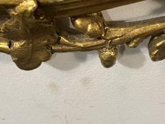  Friedman Brothers GILT WOOD ACORNS BRANCHES AND LEAVES BEVELED MIRROR - 3745537