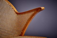  Frits Schlegel Armchair with Vienna cane weaving by Frits Schlegel - 3895774