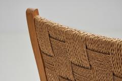  Frits Schlegel Beech and Papercord Armchair by Frits Schlegel Attr Denmark ca 1940s - 3862939