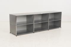  Fritz Haller USM Haller Open Storage System Silver Panels 1960s Switzerland - 4126139
