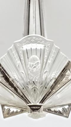  Frontisi French Art Deco Chandelier Signed by Frontisi - 3941477
