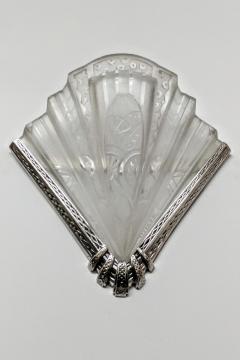  Frontisi French Art Deco Chandelier Signed by Frontisi - 3941479
