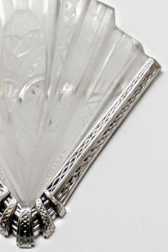  Frontisi French Art Deco Wall Sconces Signed by Frontisi - 3942148