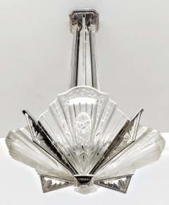  Frontisi French Art Deco Wall Sconces Signed by Frontisi - 3942149