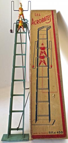  G Doloy Vintage French Toy Les Acrobates Circa 1920 - 698848