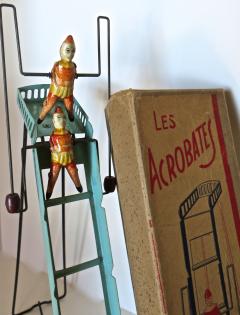  G Doloy Vintage French Toy Les Acrobates Circa 1920 - 698849