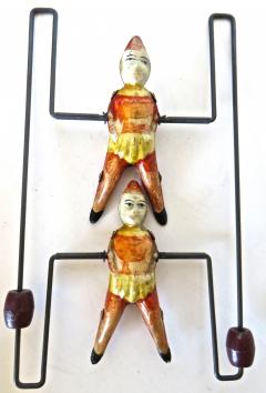  G Doloy Vintage French Toy Les Acrobates Circa 1920 - 698856