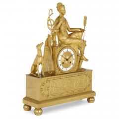  G Philippe Palais Royal French Empire period gilt bronze mantel clock - 1503128