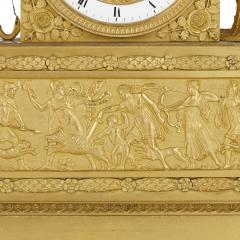  G Philippe Palais Royal French Empire period gilt bronze mantel clock - 1503133