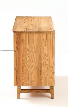  G ran Malmvall G ran Malmvall Swedish Fir Chest Sweden 1940 signed Fir Brass original key - 4508879