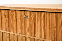  G ran Malmvall G ran Malmvall Swedish Fir Chest Sweden 1940 signed Fir Brass original key - 4508887