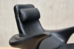  G sta Berg Stenerik Eriksson Gosta Berg Stenerik Eriksson Seagull Chair with Stool Fritz Hansen 1960s - 4118361