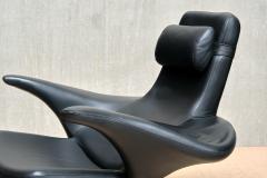  G sta Berg Stenerik Eriksson Gosta Berg Stenerik Eriksson Seagull Chair with Stool Fritz Hansen 1960s - 4118363