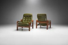  G te M bler N ssj Pair of Relax II Chairs and a Foot Stool by G te M bler Nassj AB Sweden 1970 - 1801517