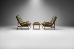  G te M bler N ssj Pair of Relax II Chairs and a Foot Stool by G te M bler Nassj AB Sweden 1970 - 1801518