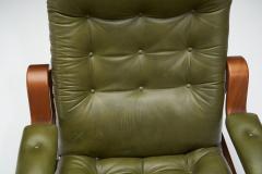  G te M bler N ssj Pair of Relax II Chairs and a Foot Stool by G te M bler Nassj AB Sweden 1970 - 1801542