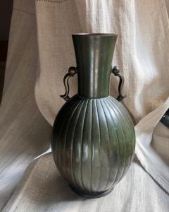  GAB Guldsmedsaktiebolaget Bronze vase by GAB - 1910188