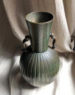  GAB Guldsmedsaktiebolaget Bronze vase by GAB - 1910193