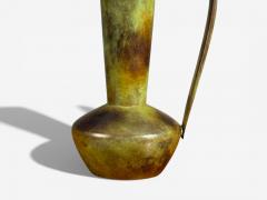  GAB Guldsmedsaktiebolaget GAB Table Lamp Patianted Bronze Sweden 1940s - 4481708