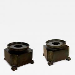 GAB Guldsmedsaktiebolaget Pair of Candleholders by GAB - 4638715